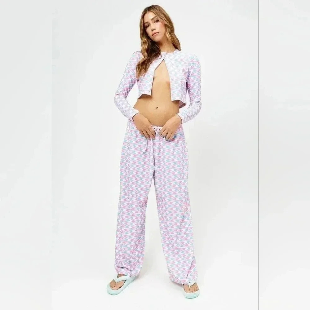 Frankis Bikini Michelle Low Rise Wide Leg Pants